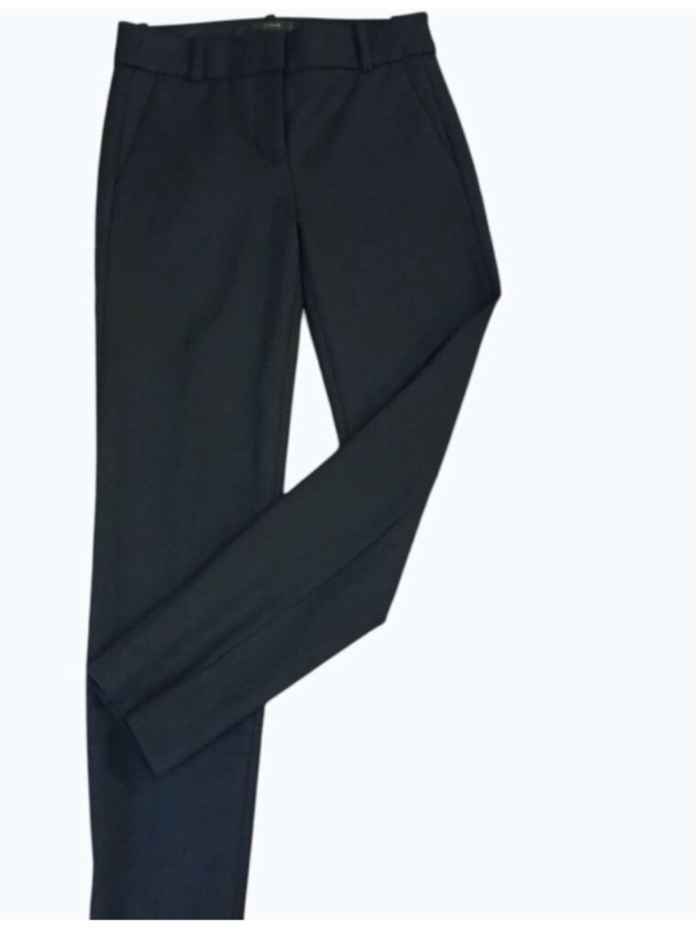 J. CREW Cameron 4-Season Stretch Black Dress Pants - Like New - Picture 3 of 6
